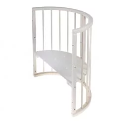 Детская кровать с бортиком Merry Happy 01 Слоновая кость