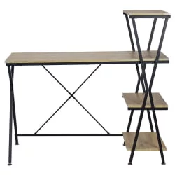 Стол на металлокаркасе BRABIX LOFT CD-004 Дуб натуральный