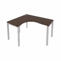 Стол письменный МЕТАЛ СЙСТЕМ Б.СА-3 Л Венге/Серый / METAL SYSTEM