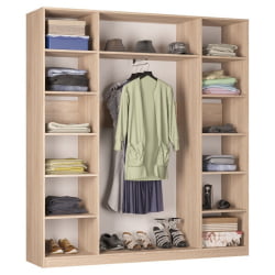 Шкаф распашный R-198х180х45-1(ДСС)