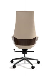 Кресло руководителя Шопен FK 0005-A BEIGE LEATHER