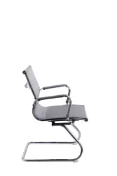 Кресло для посетителей Opera CF сетка Серый