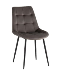 Стул Флекс New велюр антрацитовый 2 шт.