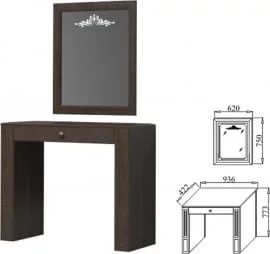 Комплект мебели для спальни Ева-11 №1