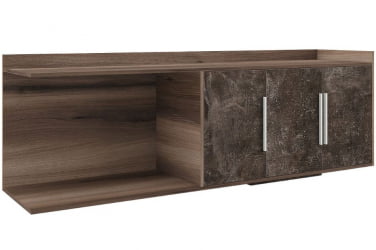 Тумба большая B-TONE BTN36120042 Вяз Бетон темный