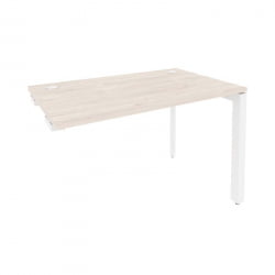Стол-приставка на П-образном м/к к опорным элементам ONIX O.MP-SPR-2.7 Денвер Светлый/Белый