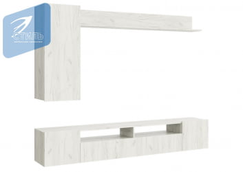 Гостиная Соло-16 Дуб крафт белый