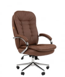 Кресло руководителя CHAIRMAN 795 ЭКО Коричневый