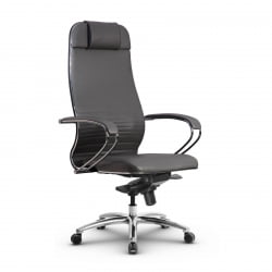 Кресло руководителя Metta L 1m 38K2K Комплект 1 Серое