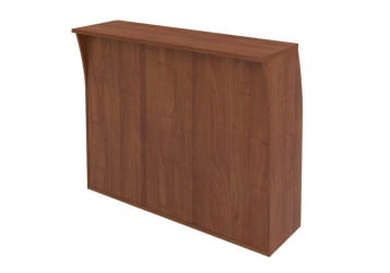 Стойка ресепшн прямая IMAGO РС-3 Орех французский