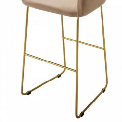 Кресло Бар Oscar Б Diag beige/Линк золото