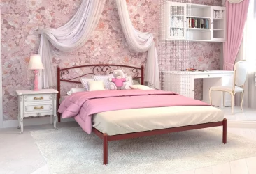 Кровать Каролина 1600х1900 Красная