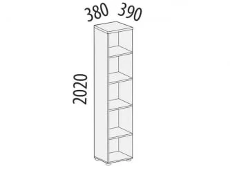 Стеллаж Альфа 61.65