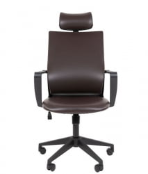 Кресло руководителя Chairman 545 экокожа Коричневый