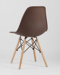 Стул Еамес Стйле ДСВ коричневый 4 шт. комплект (разборный каркас) / Eames Style DSW