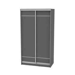 Шкаф-купе B-220х120х60-2(Графит-D7D7)