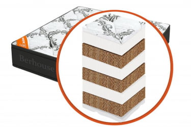 Матрас Imperial Suite латекс-кокос Gray Night (Berhouse) Размер: 1400х1900 мм 