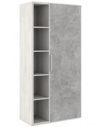 Шкаф комбинированный B-TONE BTN36150031 Сосна Бетон светлый