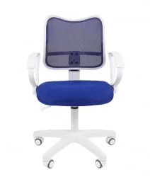 Компьютерное кресло Chairman 450 LT Белый пластик Оранжевый