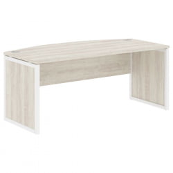 Стол руководителя XTEN-QP XQPET 189 Сосна Эдмонт Белый