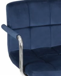 Компьютерное кресло DOBRIN TERRY Синий велюр MJ9-117