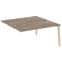 Стол-приставка двойной к опорным элементам ОНИКС ВООД ОВ.Д.СПР-4.8 Тиквуд Темный/Светлый / ONIX WOOD OW.D.SPR-4.8