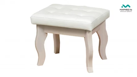 Банкетка Кожа Terra 100/Дуб беленый