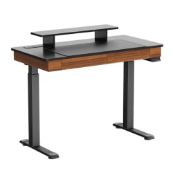 Стол для компьютера c электрической регулировкой по высоте и 2 ящиками EUREKA ERK-ED-I47-WN