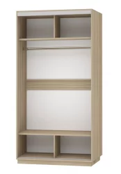 Шкаф-купе двухдверный Экспресс Хит Медиум Ясень шимо светлый