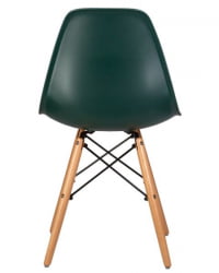Стул обеденный DOBRIN DSW (ножки светлый бук, цвет темно-зеленый (G-13)) 4 шт