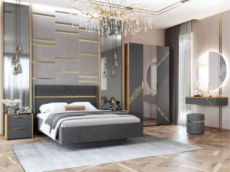 Надстройка (лев/прав) Монако 902.25 Дуб Вотан Оникс Графит