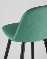 Стул барный Валенсия с подножкой Зеленый