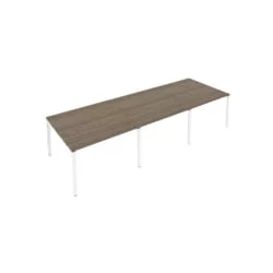 Переговорный стол (3 столешницы) Metal System Б.ПРГ-3.2 Вяз/Белый