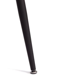 Стол VELETA ЛДСП/HPL/металл, 100 x 100+40 x 75 см, Агат серый/черный