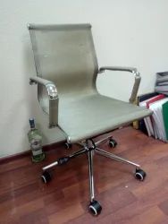 Кресло офисное Хельмут LB HA-102-04 низкая спинка Бронзовый