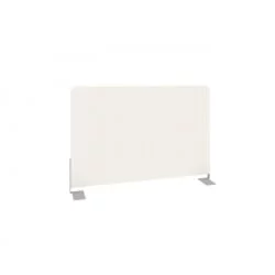 Экран тканевый боковой L600мм Metal System Б.ТЭКР-60 Белый/Серый