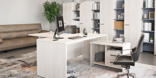 Стеллаж офисный LEMO L-642 Маренго