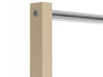 Гардеробная вешалка для одежды В 35Н Слоновая кость