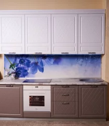 Глянцевый фартук с эффектом мерцания (КОМПОЗИТ) Анемона