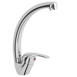 Смеситель Кухонный Ukinox Um2302 Stcr Матовый Хром