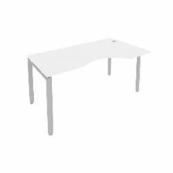 Стол письменный МЕТАЛ СЙСТЕМ Б.СА-1 Пр Белый/Серый / METAL SYSTEM