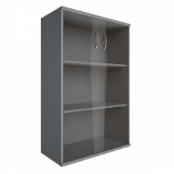 Шкаф средний широкий Riva А.СТ-2.4 Серый