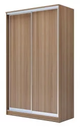 Двустворчатый гардеробный шкаф Хит-23-12-11 Ясень шимо темный