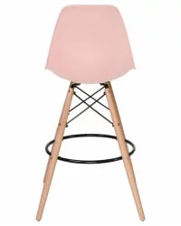 Стул барный ДОБРИН ДСВ БАР Светло-розовый ПК-02 / DOBRIN DSW BAR PK-02