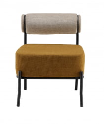 Кресло Ponpoun К бежевый терракотовый