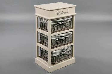 Тумба дизайнерская Secret De Maison OUVERTURE 3 ( mod. 4336 ) Слоновая кость