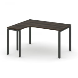 Стол эргономичный левый CОНCЕПТ CН.СА-001(Л) Дуб Мали Антрацит / CONCEPT CN.SA-001(L)