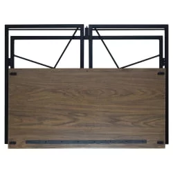 Стол руководителя BRABIX LOFT CD-002 Мореный дуб