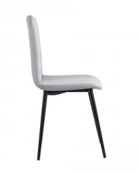 Стул Easy велюр светло-серый 4 шт. комплект