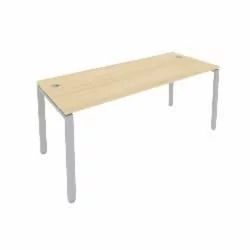 Стол письменный METAL SYSTEM Б.СП-5 Акация/Серый